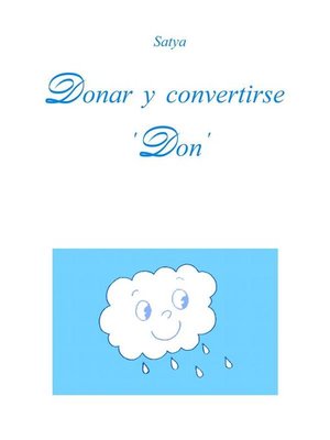 Donar y convertirse 'Don' - ebook